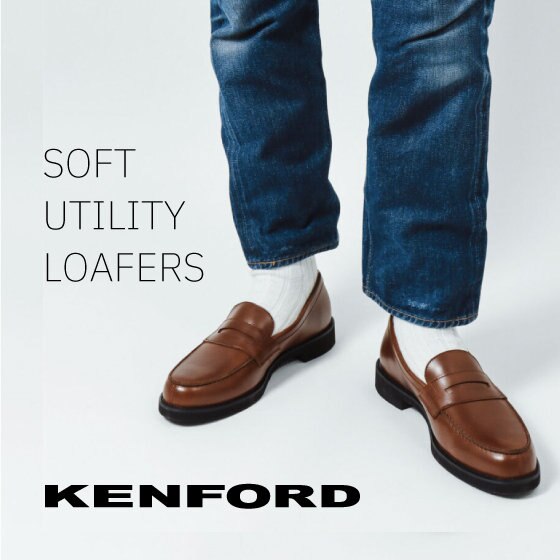 【KENFORD】固いイメージを一新。SOFT UTILITY LOAFERS