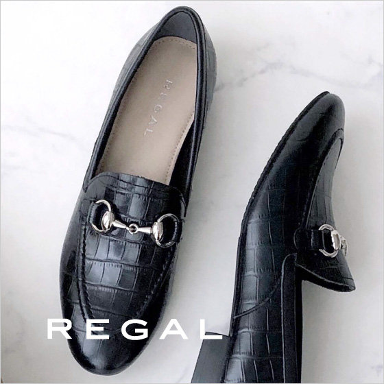 【REGAL】エレガンスなビットローファー