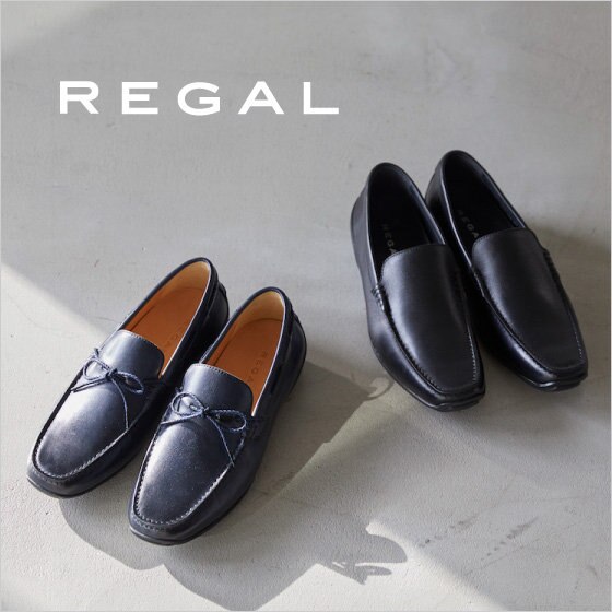 【REGAL】オンオフ兼用！スタイル問わず履けるスリッポン