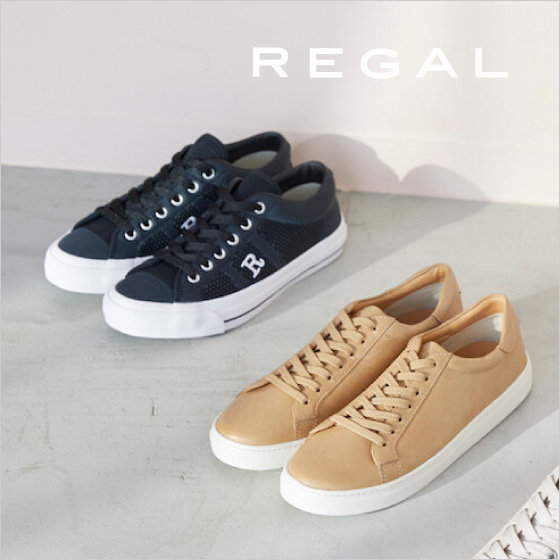 【REGAL】休日コーデを上品見えする快適スニーカー