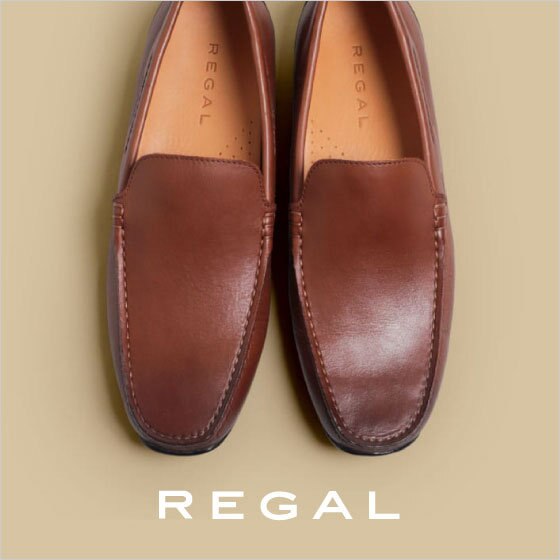 REGAL｜履き心地と上品さを兼備したモカシンシューズ