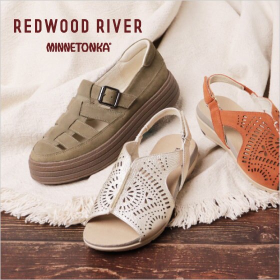 REDWOOD RIVER｜初夏の陽気に映える、遊び心をちりばめたシューズ