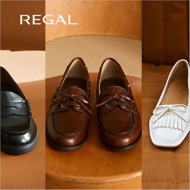 REGAL｜ 軽やかな季節に新しい春のスリッポン