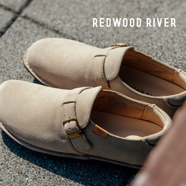 REDWOOD RIVER｜足指を解き放つ「オブリーク」スリッポン
