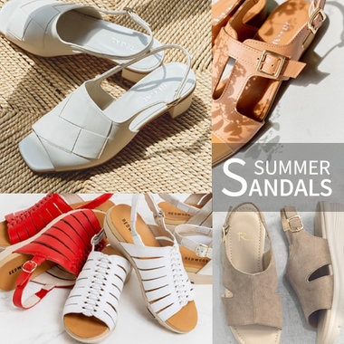 SUMMER SANDALS｜心地よさと華やぎをくれるサマーサンダル