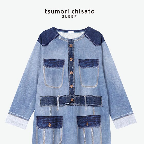 TSUMORI CHISATO  デニム Tシャツ セットアップ