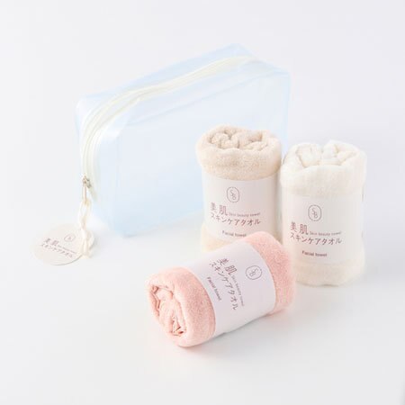 美肌スキンケアタオル発売！