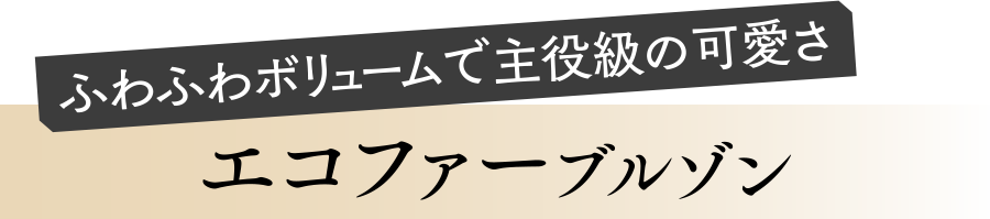 エコファーブルゾン