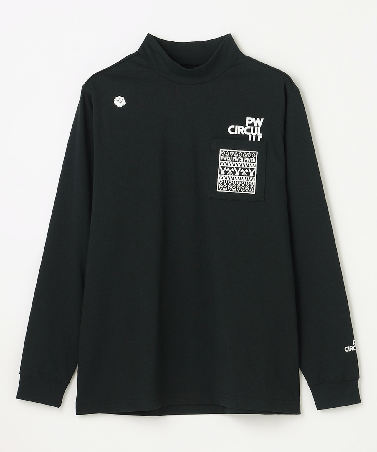 PWCIRCULUS,ピーダブ,PW,ゴルフウェア,モックネック,おススメ,MENS,2025秋冬,新作ウエア