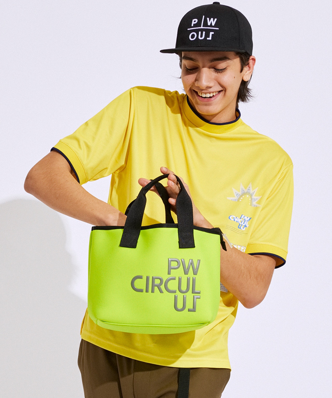 PWCIRCULUS,ピーダブ,PW,ゴルフウエア,おススメ,MENS,阿部プロ,阿部 未悠,ゴルフプレー,KHPNCM0315