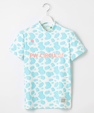 PWCIRCULUS,ピーダブ,PW,ゴルフウエア,モックネック,おススメ,LEDIES,WOMENS,2025春夏,新作ウエア,アニマル柄