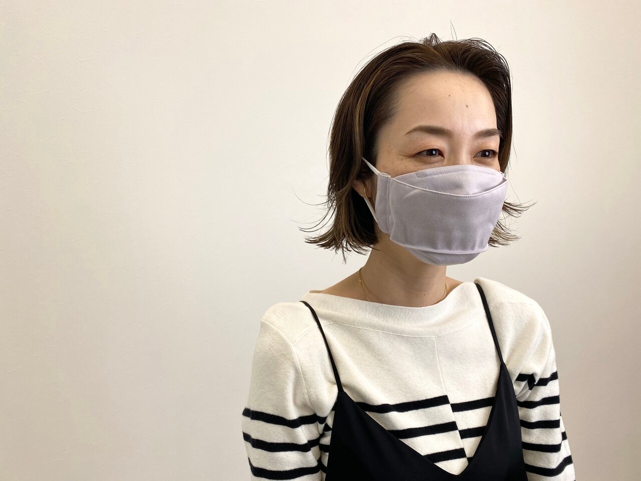 マスクとコーディネートの最新情報（自由区オリジナル高機能マスク）