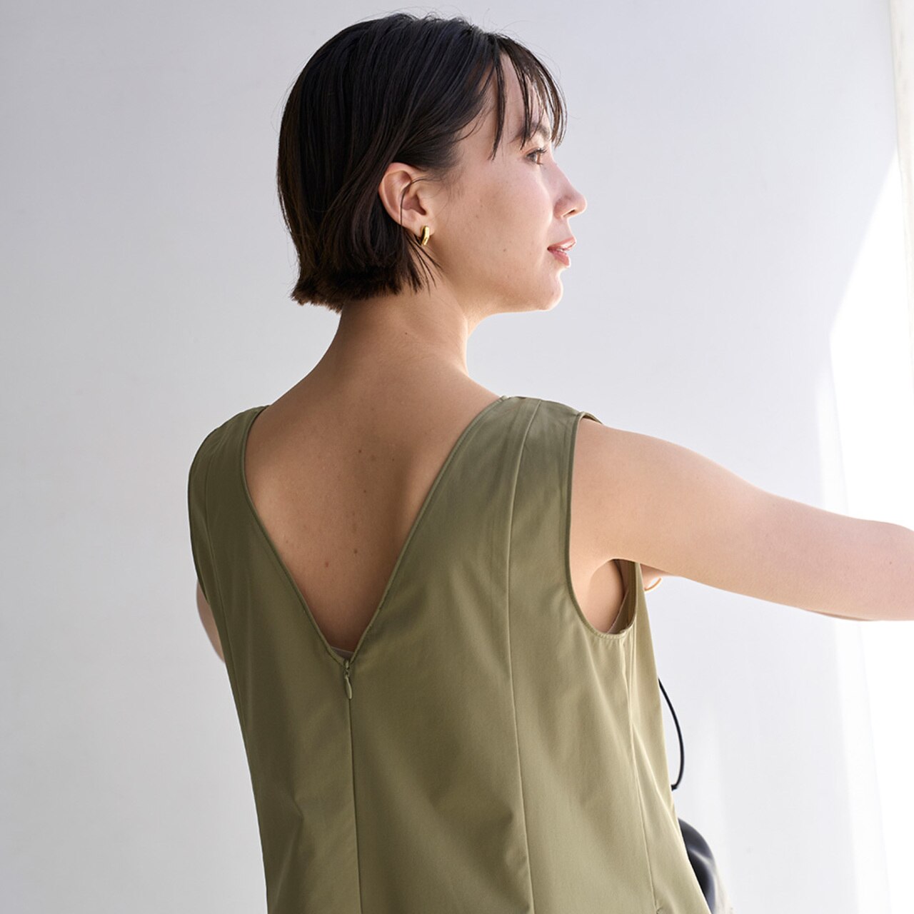 FINE MOVE コクーンワンピース