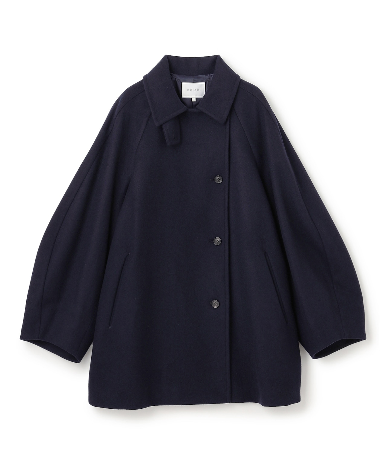 ゆったりとこなれるウールコート | ONWARD CROSSET