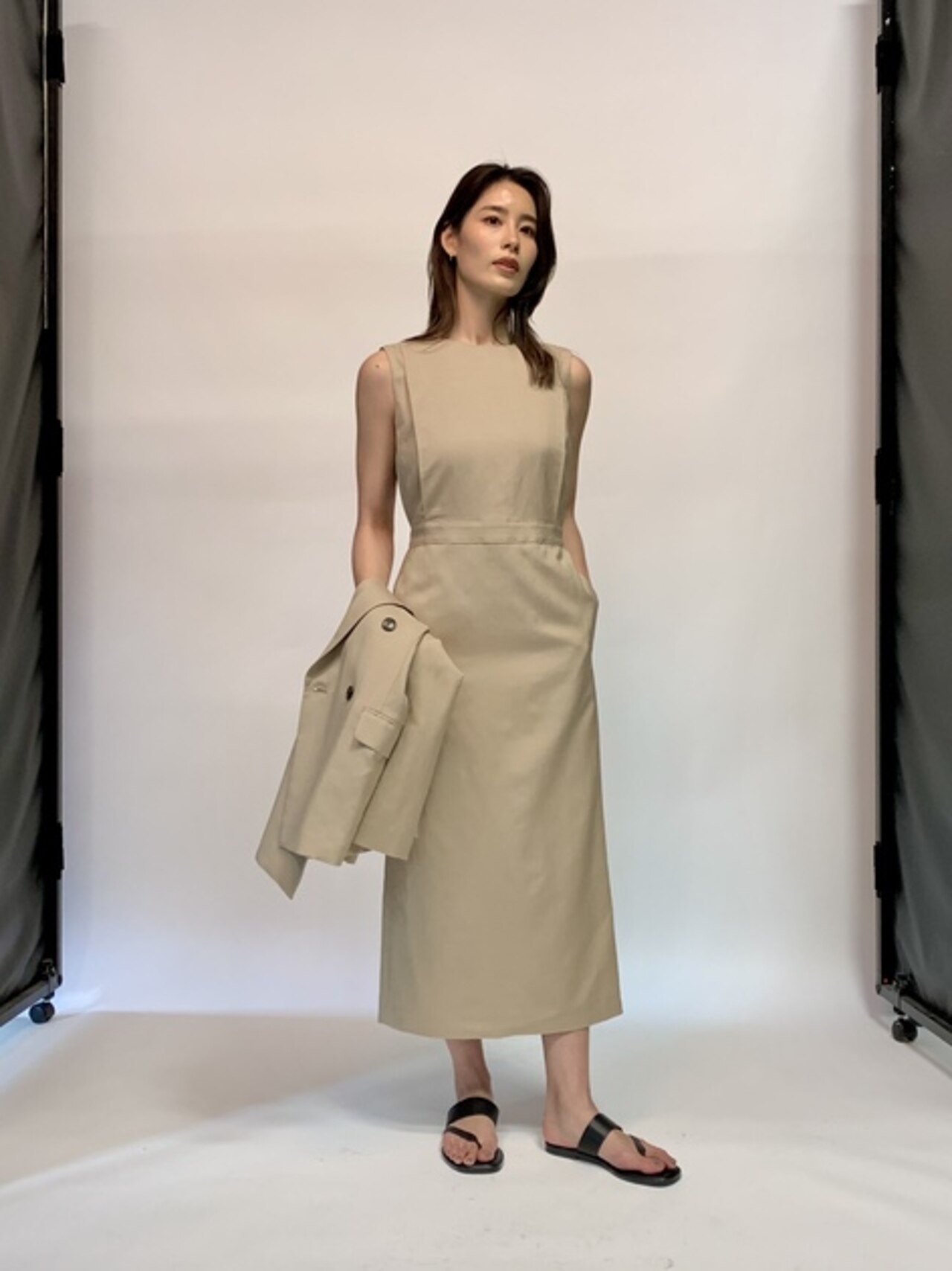 クリスピーリネン ワンピース