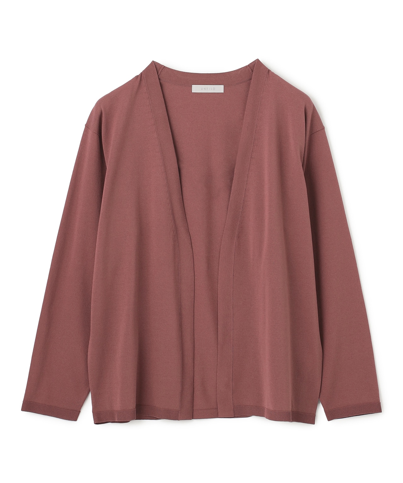 アラエルエアリーシアーカーデ アッシュピンク （014）