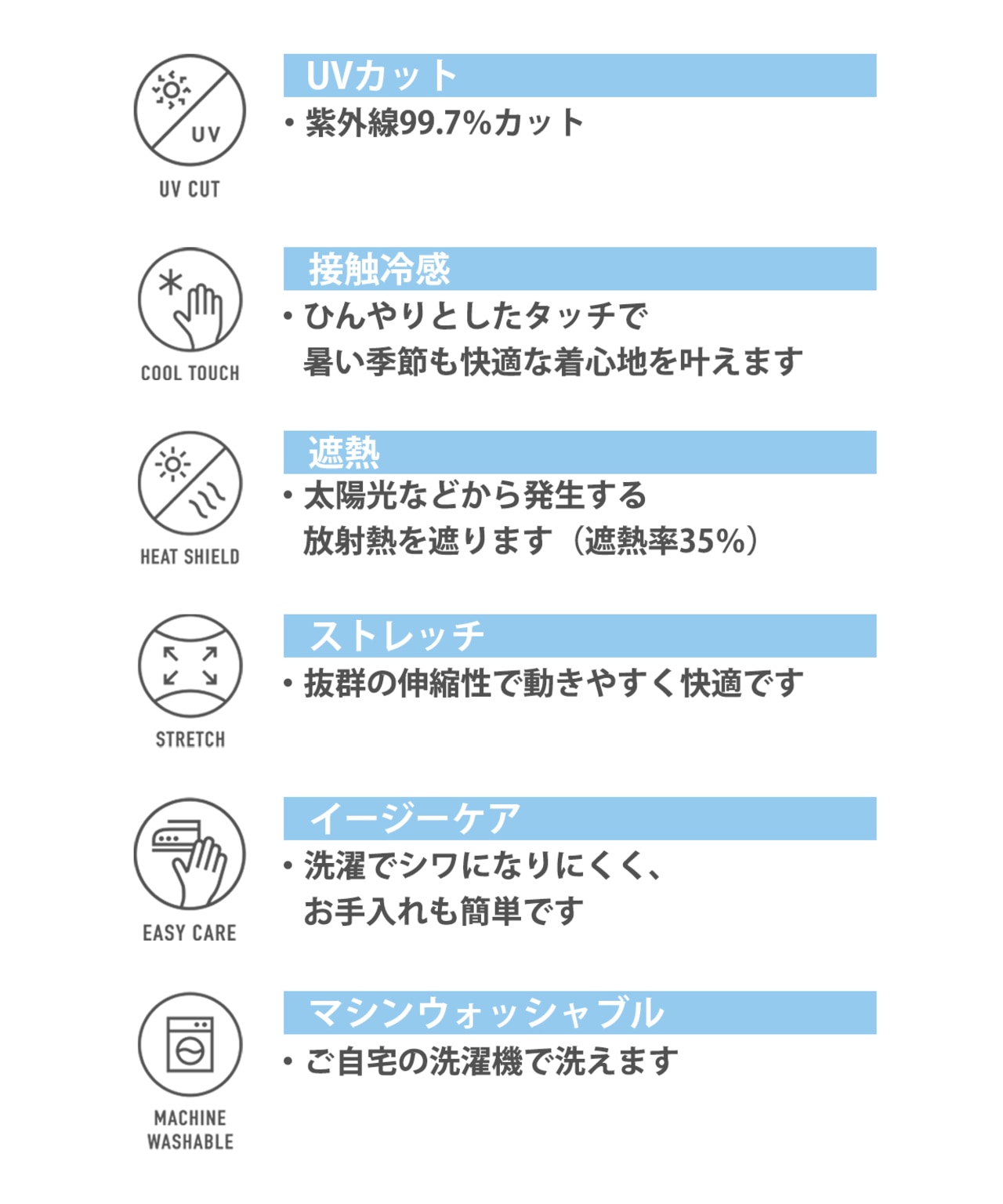 6つの機能