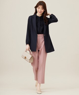 あずき＊スマートビューティストレッチ セットアップ・テーラードジャケット 高機能素材で快適！スマートビューティストレッチ | ONWARD CROSSET