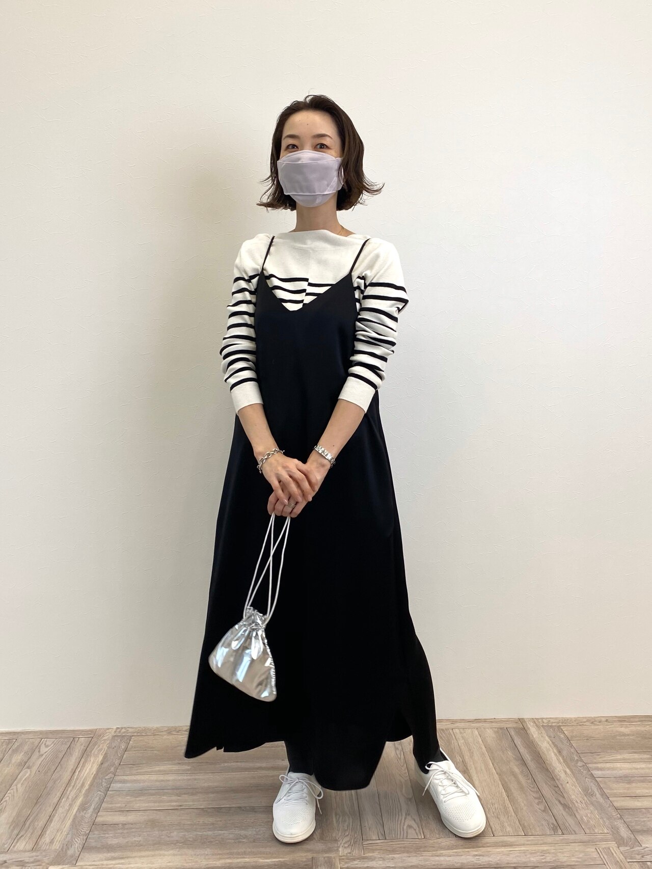 マスクとコーディネートの最新情報（自由区オリジナル高機能マスク）