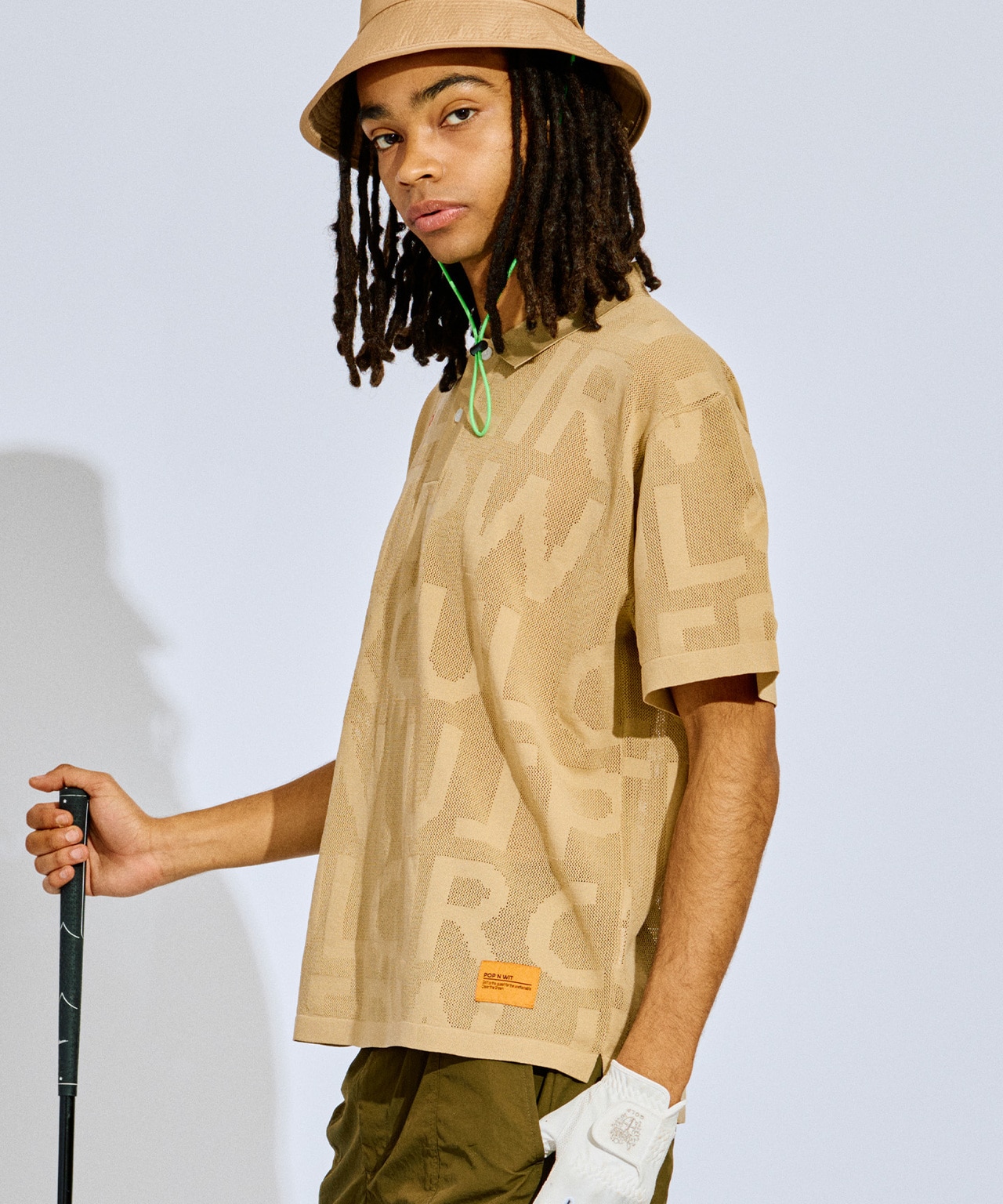 PWCIRCULUS,ピーダブ,PW,ゴルフウエア,モックネック,おススメ,MENS,2025春夏,新作ウエア,グラフィックT