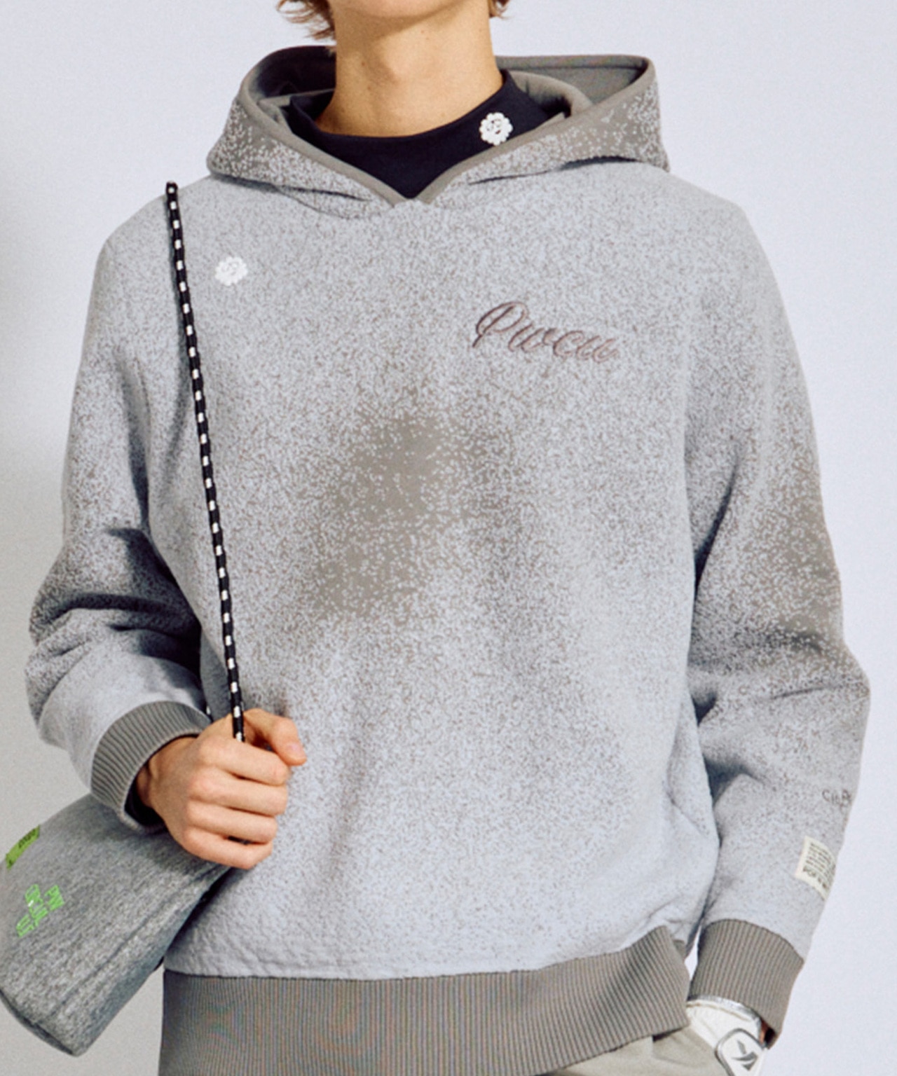 PWCIRCULUS,ピーダブ,PW,ゴルフウエア,おススメ,MEN,大人カジュアル,ニット,ニットフーディ,ゴルフ