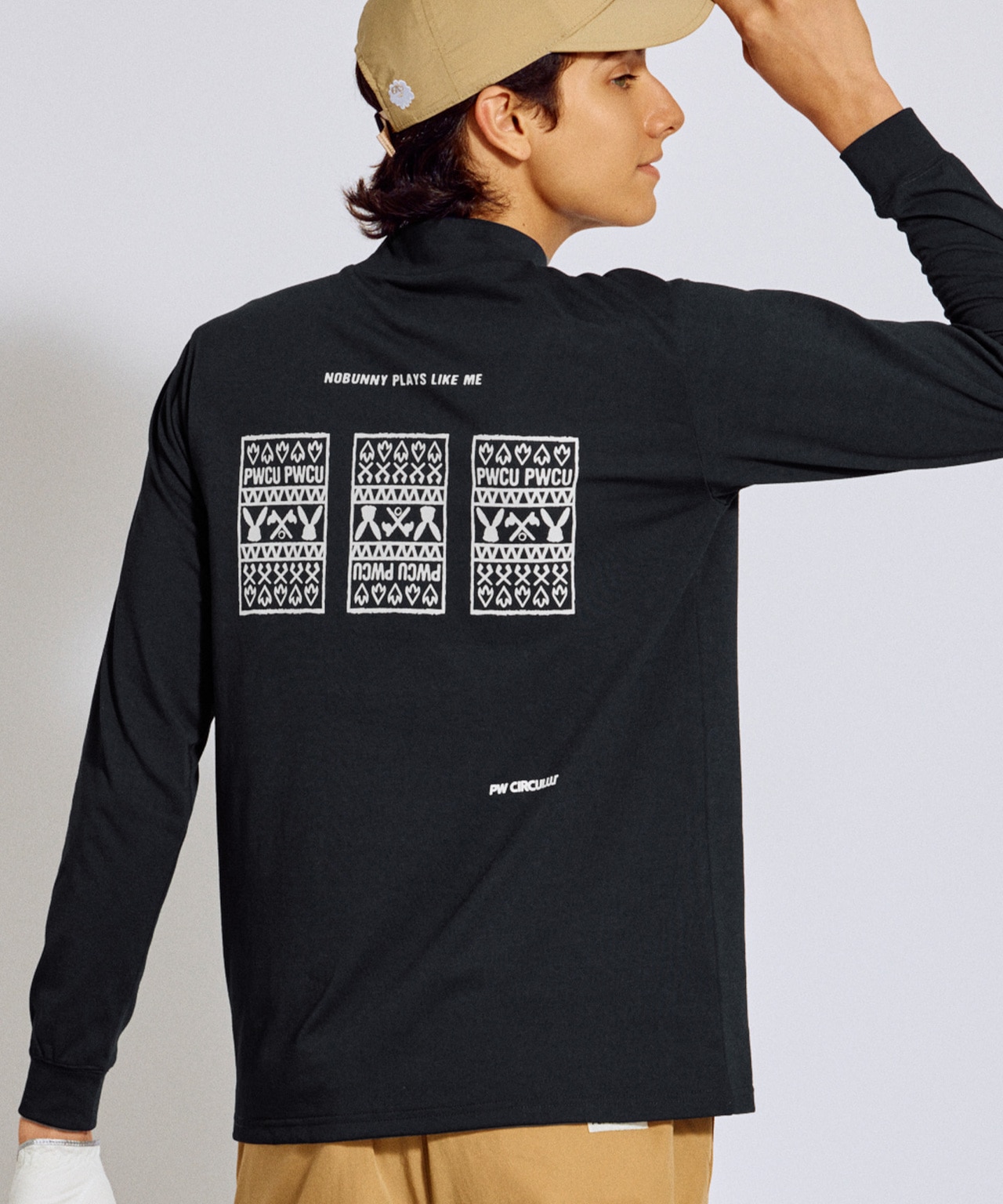 PWCIRCULUS,ピーダブ,PW,ゴルフウェア,モックネック,おススメ,MENS,2025秋冬,新作ウエア
