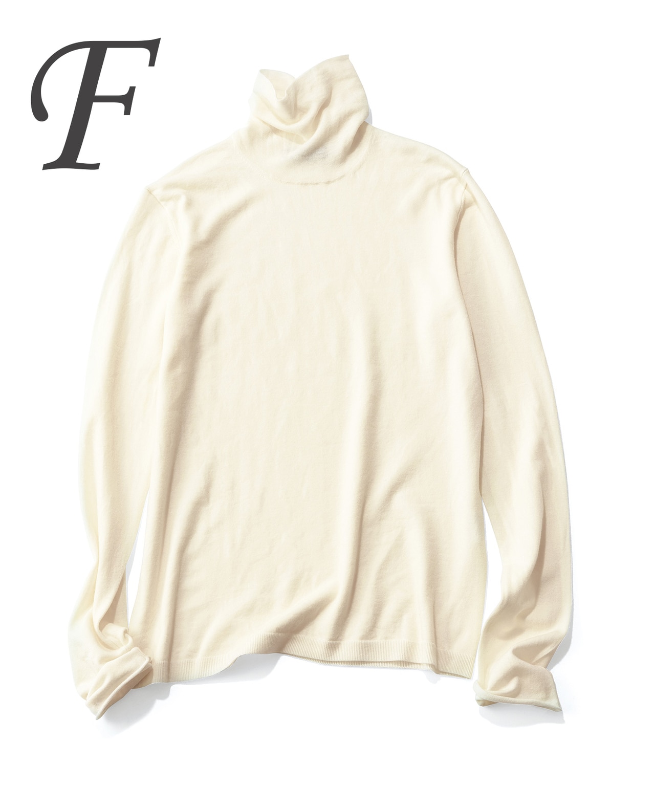 【中村アンさん着用】スムージーウール シアータートル ニット(番号2G55)