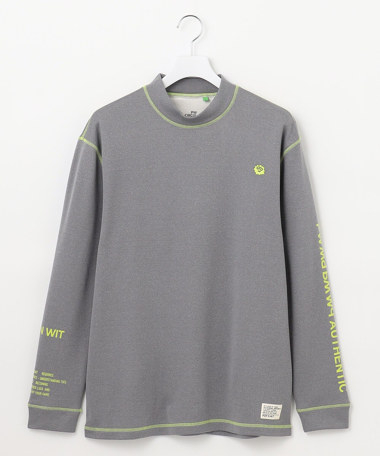 PWCIRCULUS,ピーダブ,PW,ゴルフウエア,おススメ,MENS,裏起毛カットソー,ゴルフカットソー,クリスマスギフト,プレゼント選び,ゴルフプレー