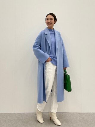 【中村アンさん着用】23区DENIM ワイドテーパード パンツ(番号2E23)