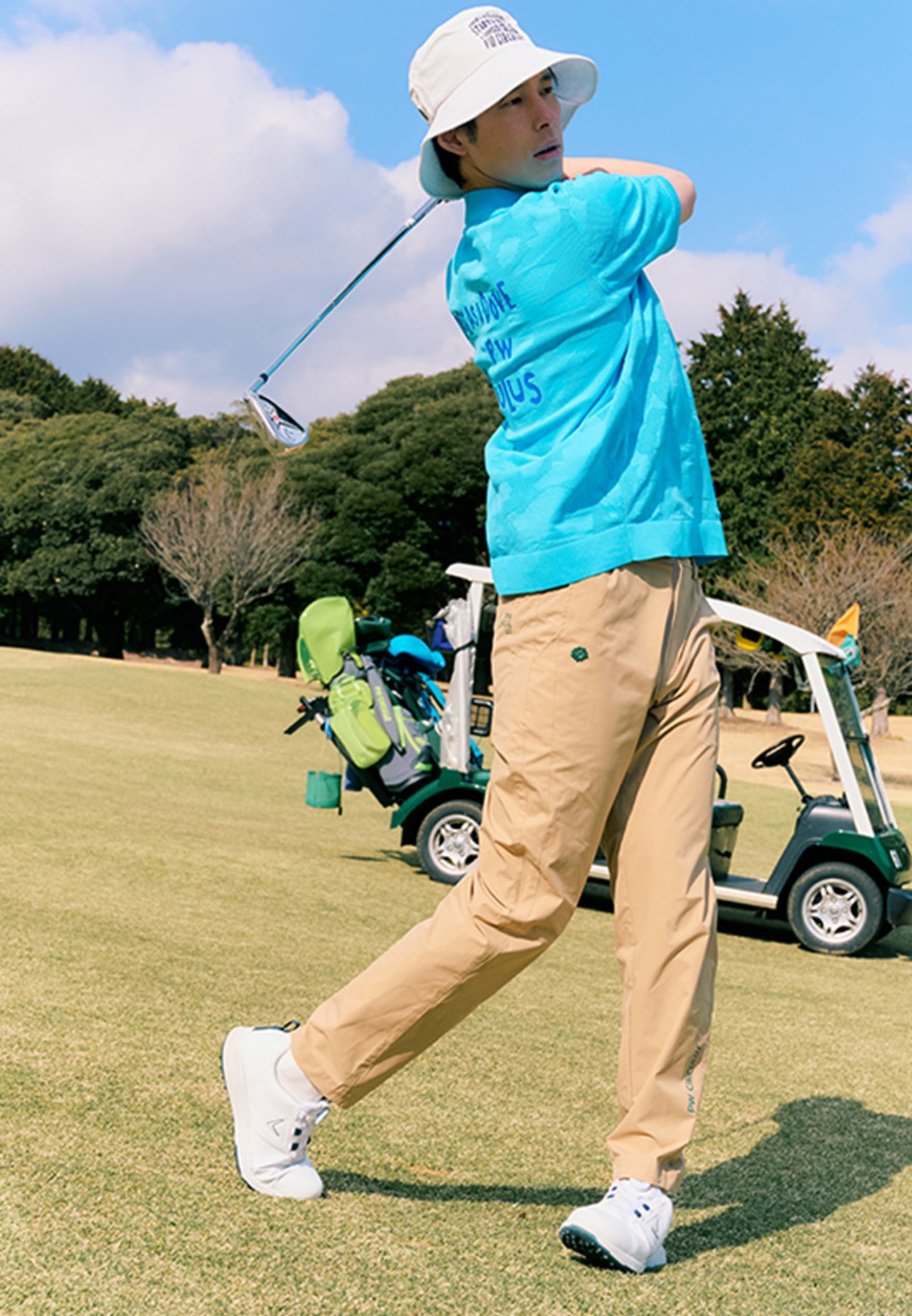 PWCIRCULUS,ピーダブ,PW,ゴルフウェア,パンツ,ゴルフパンツ,ボトム,MENS,2026春夏,新作ウェア,機能性,リラクシング,花粉パンツ,テーパードパンツ
