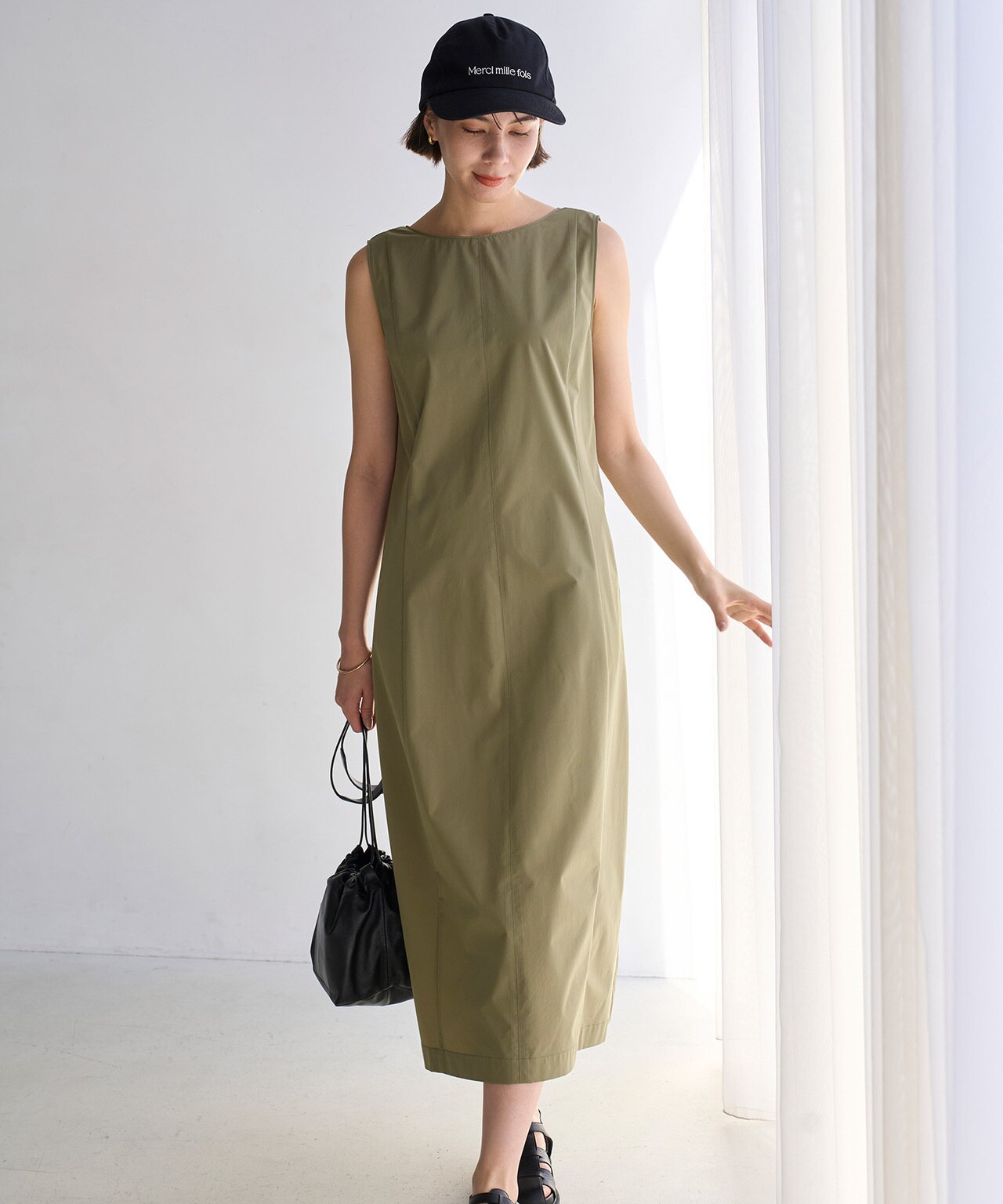 FINE MOVE コクーンワンピース