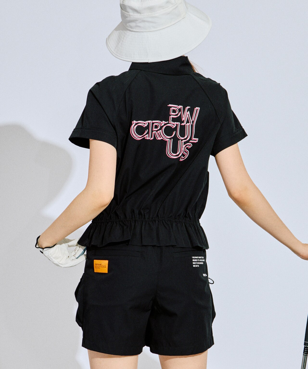 PWCIRCULUS,ピーダブ,PW,ゴルフウエア,モックネック,おススメ,LEDIES,WOMENS,2025春夏,新作ウエア,シャツ