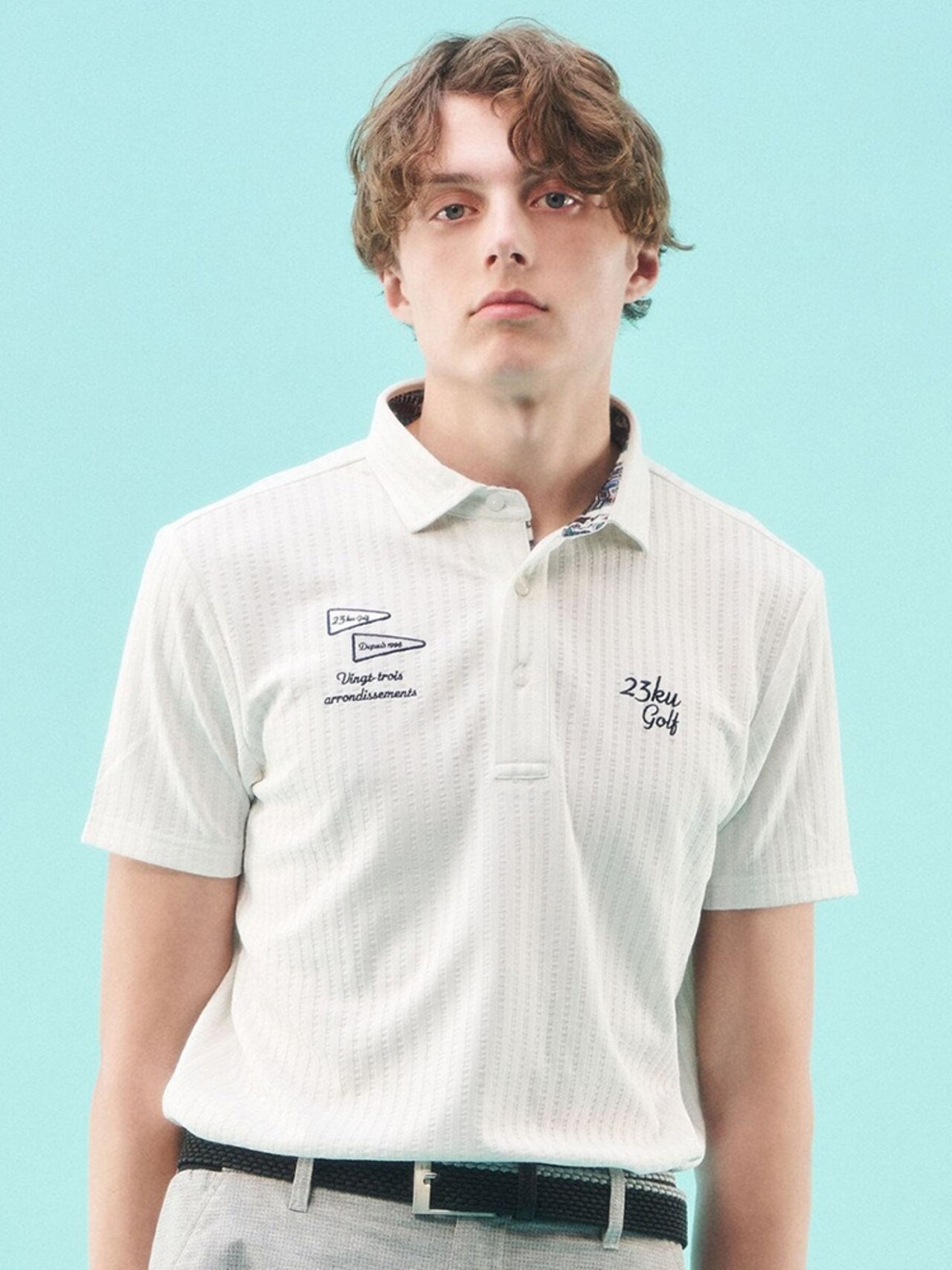 サッカージャージーポロシャツ