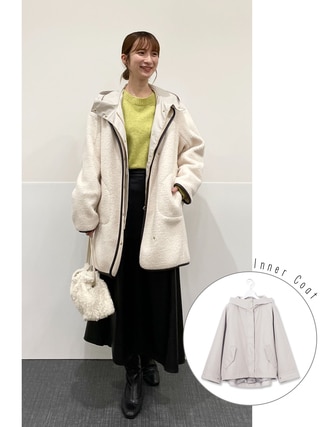 【稲沢朋子さん着用/防風】ウィンドブロック パーカー