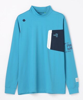 PWCIRCULUS,ピーダブ,PW,ゴルフウェア,モックネック,おススメ,MENS,2025秋冬,新作ウエア