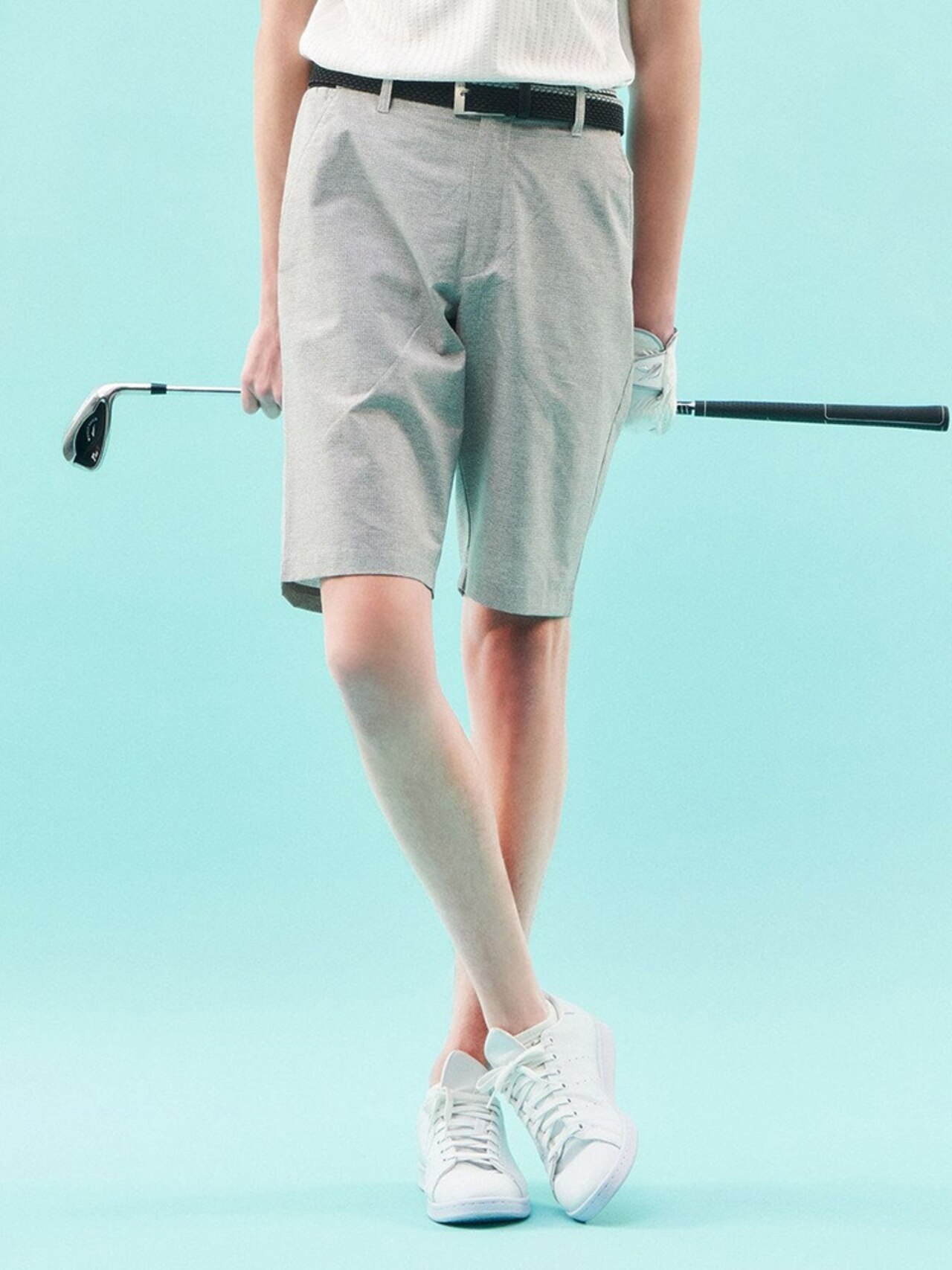 クールドット柄ハーフパンツ