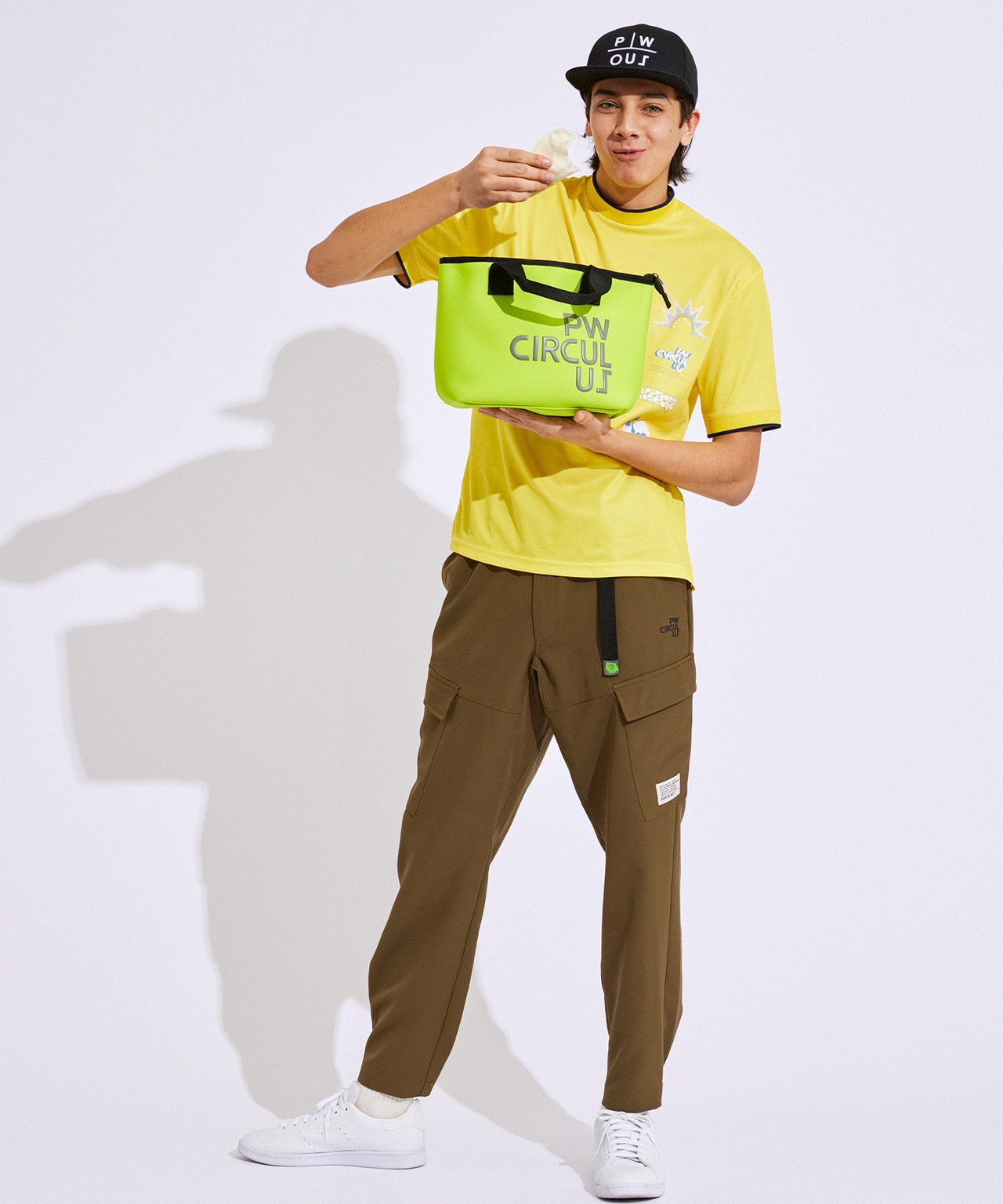 PWCIRCULUS,ピーダブ,PW,ゴルフウエア,おススメ,MENS,阿部プロ,阿部 未悠,ゴルフプレー,KHPNCM0315