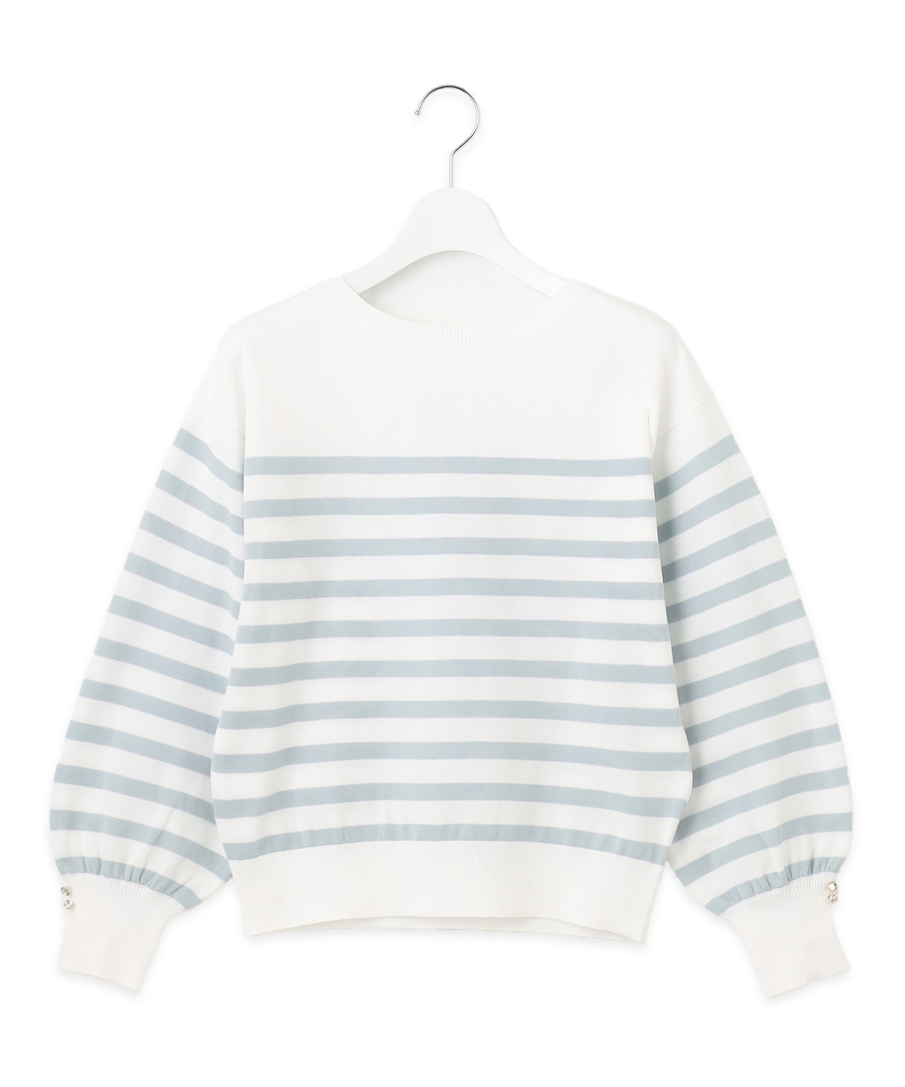 ビジューポイント ニット