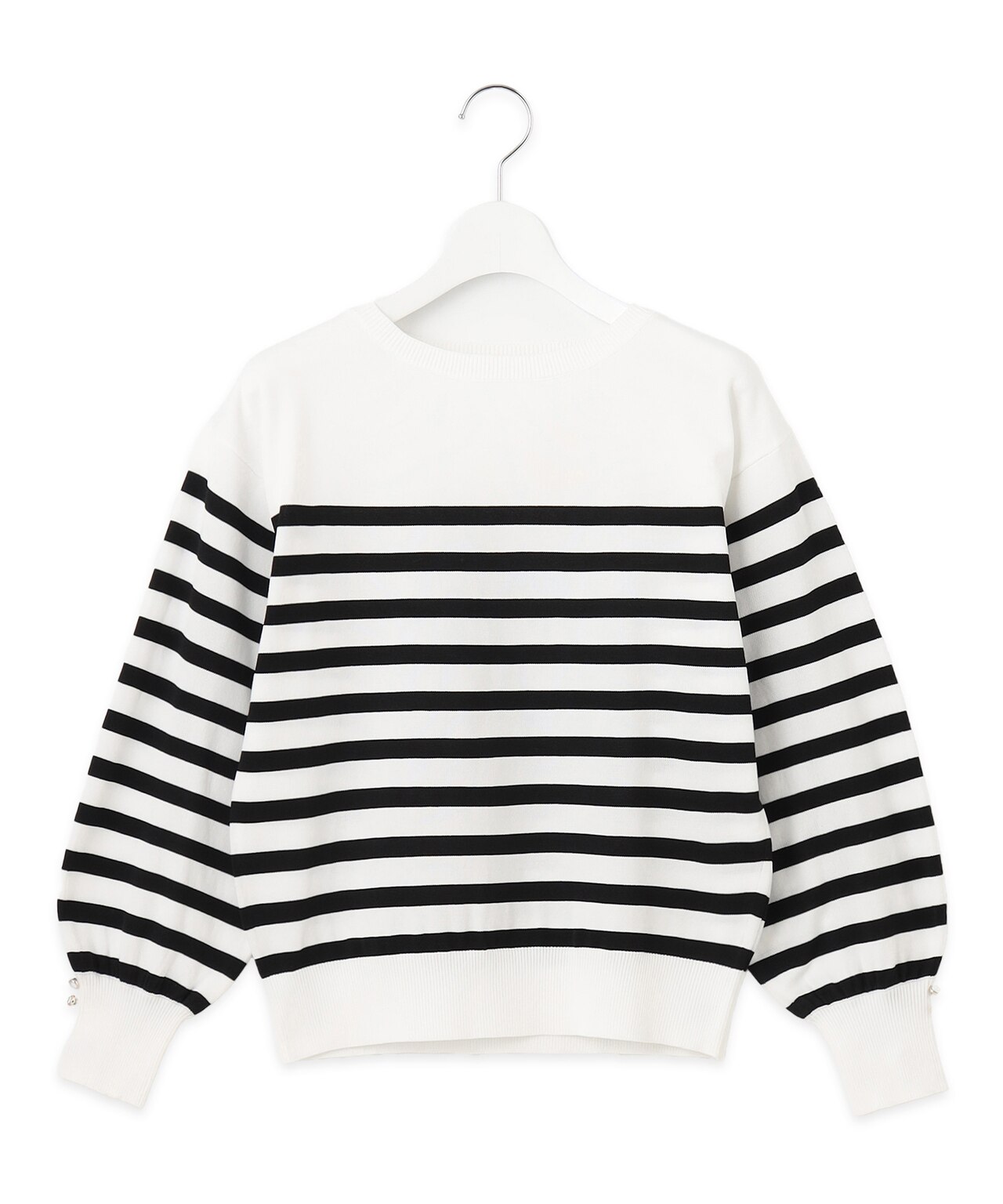 ビジューポイント ニット