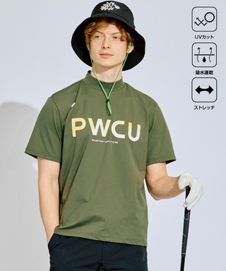PWCIRCULUS,ピーダブ,PW,ゴルフウエア,モックネック,おススメ,MENS,2025春夏,新作ウエア,ニットモック