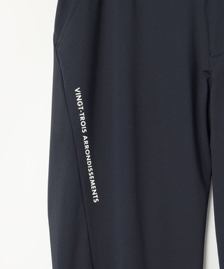 【MEN】夏に嬉しい機能性!【接触冷感/ストレッチ/吸水速乾】ジャージーパンツ