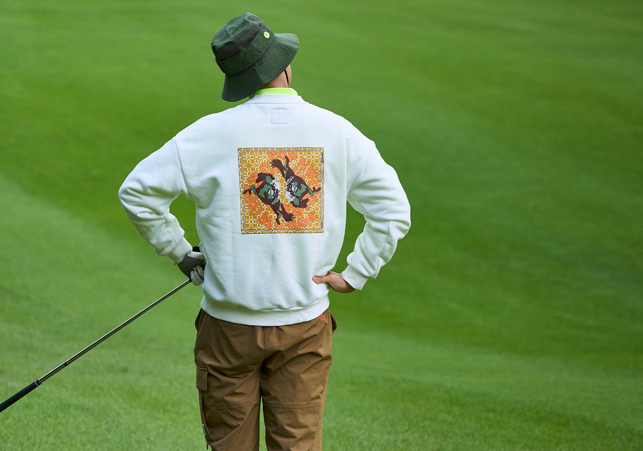 PWCIRCULUS,ゴルフウエア,気温別コーディネートの画像,そろそろ準備15℃~10℃コーデ5,メンズコーディネートの首をかしげた画像