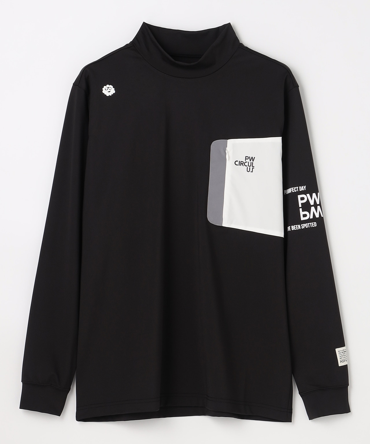 PWCIRCULUS,ピーダブ,PW,ゴルフウェア,モックネック,おススメ,MENS,2025秋冬,新作ウエア