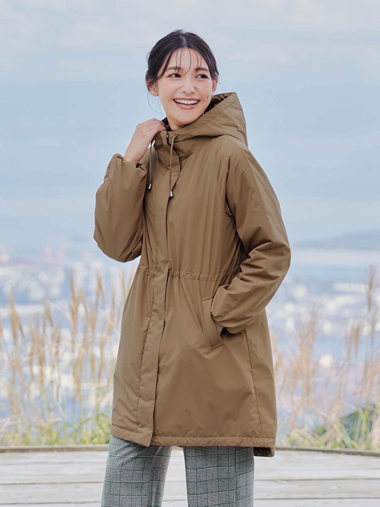 [大人気]　ルイヴィトン　ナイロンアーカイブフーデットコート LV ナイロンアウター ルイヴィトン ナイロンパーカー LOUIS VUITTON