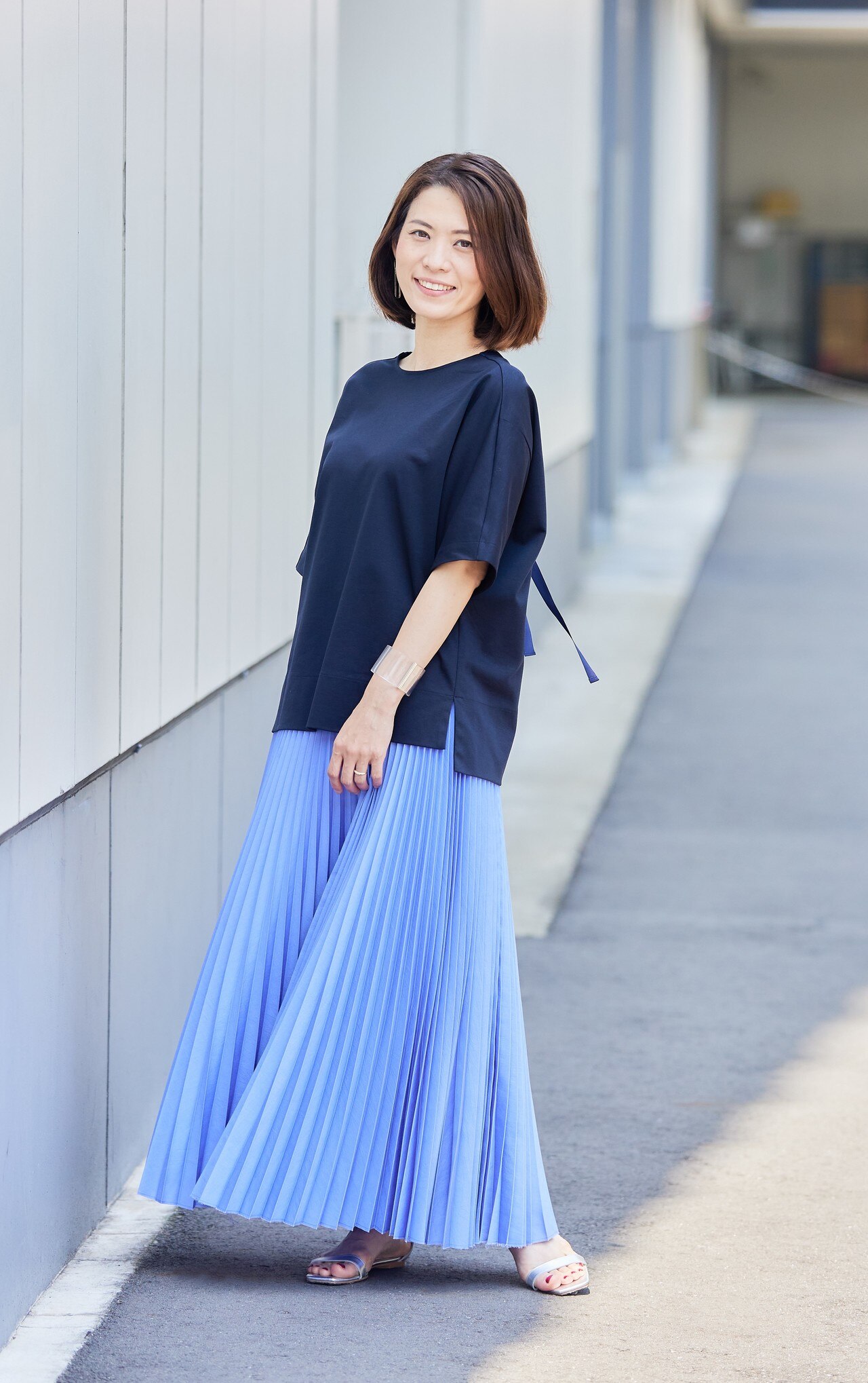 【先行予約】 Plating天竺 バックデザイン カットソー