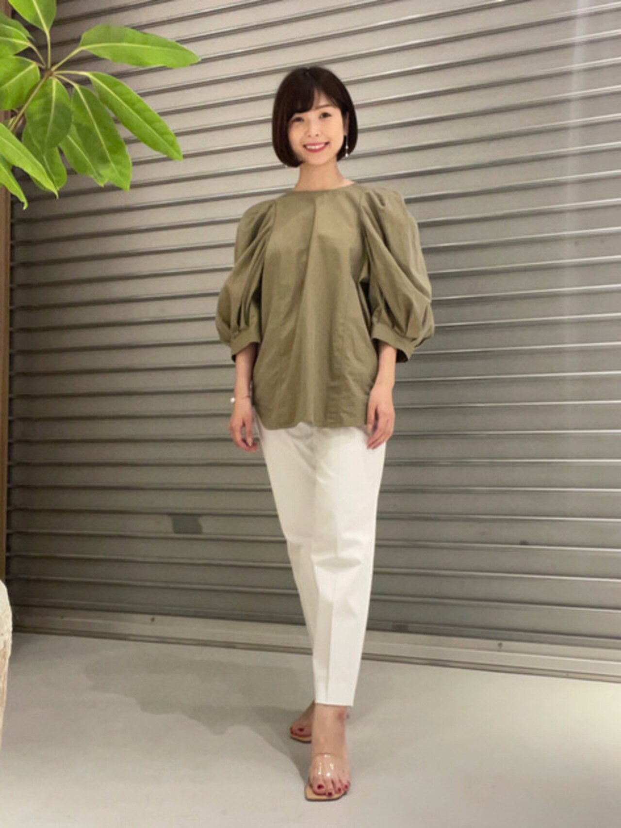 【マガジン掲載】ボリュームスリーブシャツ(番号NK34)