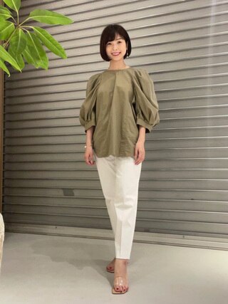 【マガジン掲載】ボリュームスリーブシャツ(番号NK34)