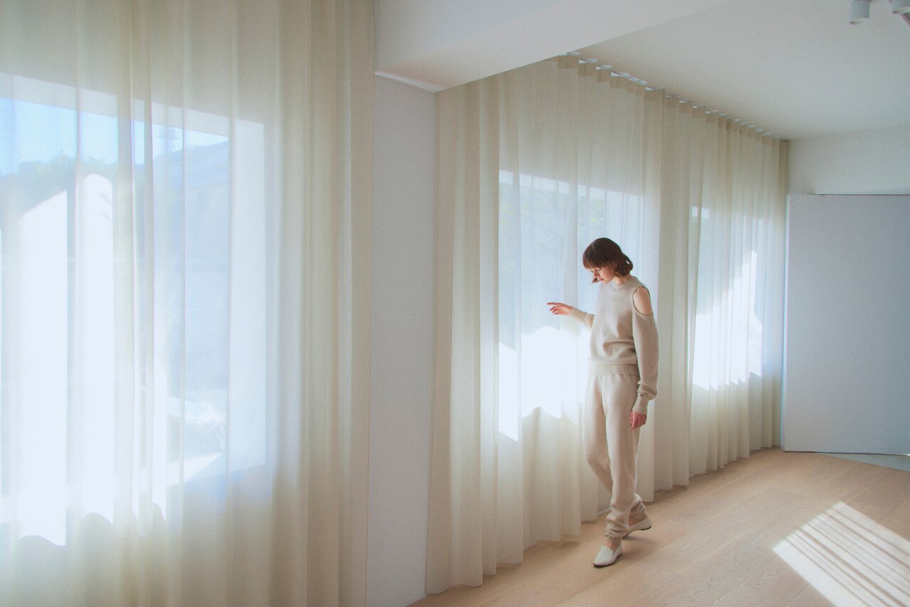 Luxury but relaxing 上質なニットで表現するリラックスムード