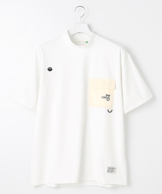 PWCIRCULUS,ピーダブ,PW,ゴルフウエア,モックネック,おススメ,MENS,2025春夏,新作ウエア,ポケットT