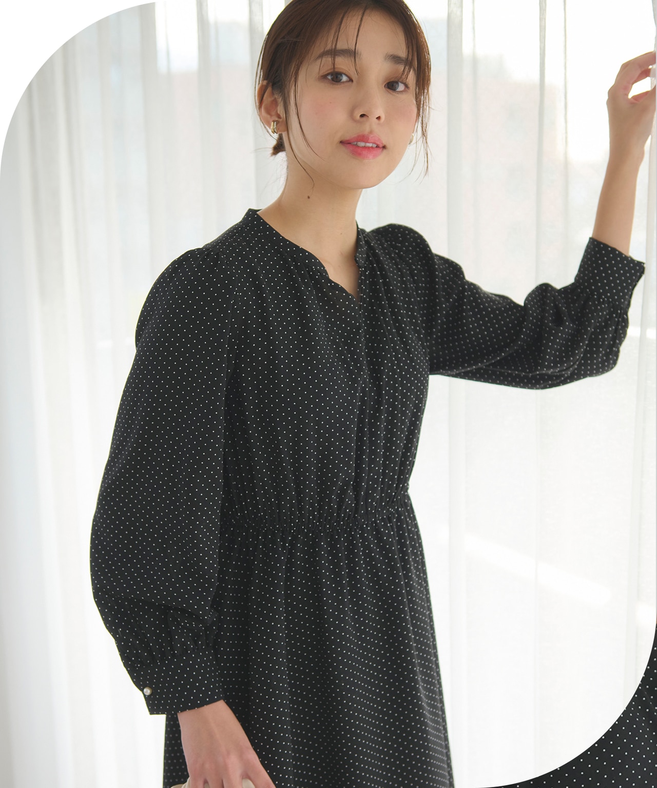 【セットアイテム】ニットベストセット ワンピース